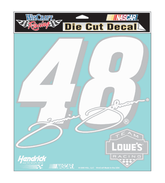 #48 Jimmie Johnson - Vinyl Diecut Decal