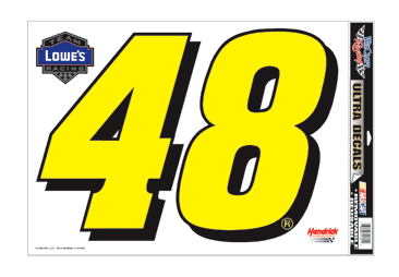 #48 Jimmie Johnson 11" x 17" Ultra Decal