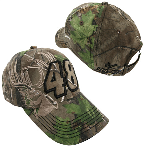 #48 Jimmie Johnson - Big Number Deer Camo Hat