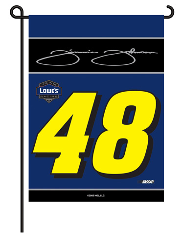 #48 Jimmie Johnson - NASCAR Garden Flag