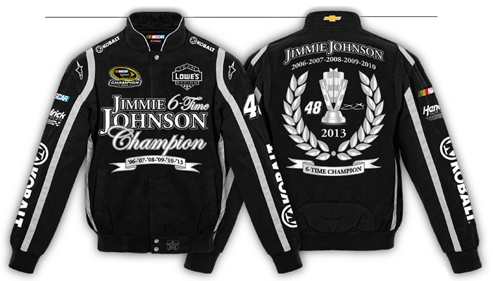#48 Jimmie Johnson 2013 Kobalt - NASCAR Sprint Cup Champion Jacket