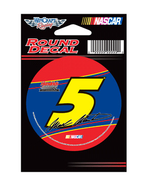 #5 Mark Martin - Round Decal