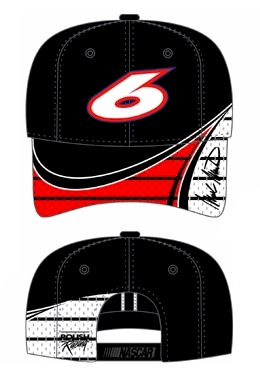 #6 Mark Martin '06 Black & Red Loud Cap