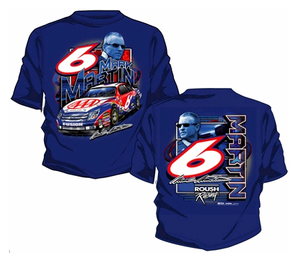 #6 Mark Martin '06 AAA Navy T-Shirt