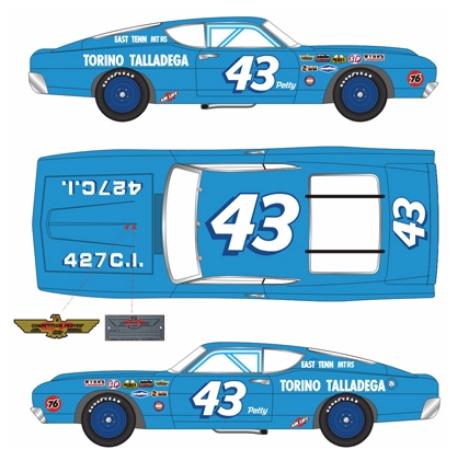 69 Richard Petty Torino 2 small