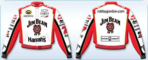 #7 Robby Gordon '05 Jim Beam - NASCAR Uniform Jacket