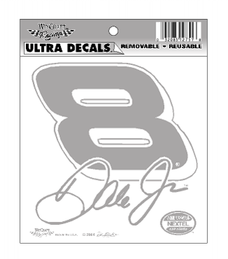 #8 Dale Earnhardt Jr - Ultra Decal / White