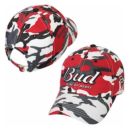 #8 Dale Earnhardt Jr '06 Budweiser Camo Cap