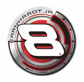 #8 Dale Earnhardt Jr - Round Decal