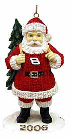 #8 Dale Earnhardt Jr '06 Santa Ornament