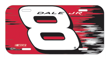 #8 Dale Earnhardt Jr - Number License Plate
