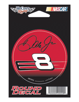 #8 Dale Earnhardt Jr - Round Decal