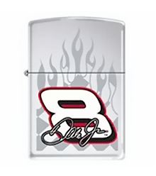 #8 Dale Earnhardt Jr - Race Flames Zippo