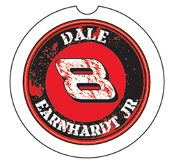 #8 Dale Earnhardt Jr - 2pc Car Coasters