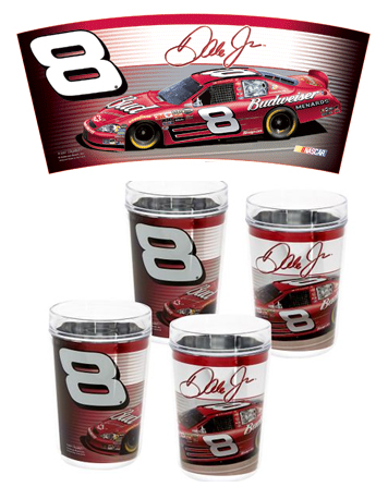 #8 Dale Earnhardt Jr - 16oz. Party Tumblers 4pc