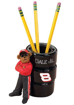 #8 Dale Earnhardt Jr - Boyds Bear Pencil Holder