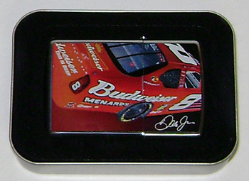 #8 Dale Earnhardt Jr - Budweiser Sideview Zippo Lighter