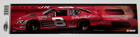 #8 Dale Earnhardt Jr - Bumper Sticker
