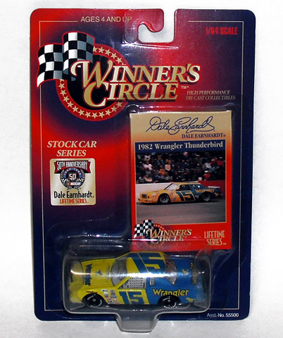 1982 Dale Earnhardt #15 Wrangler Thunderbird - Lifetime Series 1/64 Diecast
