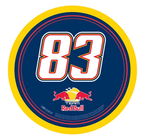 #83 Brian Vickers - Round Decal