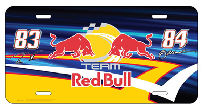Team Red Bull - License Plate