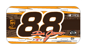 #88 Dale Jarrett - Number License Plate