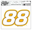 #88 Dale Jarrett - Diecut Magnet