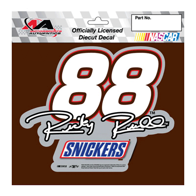 #88 Ricky Rudd - Foil Diecut Decal