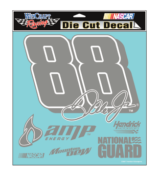 #88 Dale Earnhardt Jr - Vinyl Diecut Decal