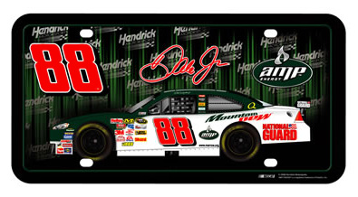 #88 Dale Earnhardt Jr / Amp - Poly License Plate