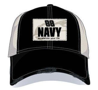 #88 JR Motorsports - NAVY Mesh Trucker Cap