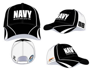 #88 Brad Keselowski '08 NAVY Pit Cap
