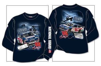 #88 Dale Earnhardt Jr - National Guard Long Sleeve T-Shirt