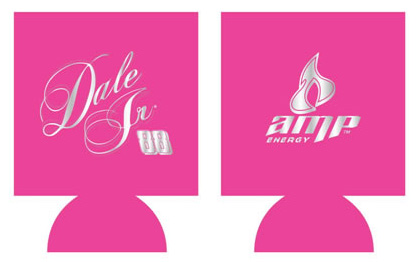 #88 Dale Earnhardt Jr / Amp - Pink Can Huggie