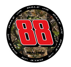#88 Dale Earnhardt Jr / Realtree - Round Decal