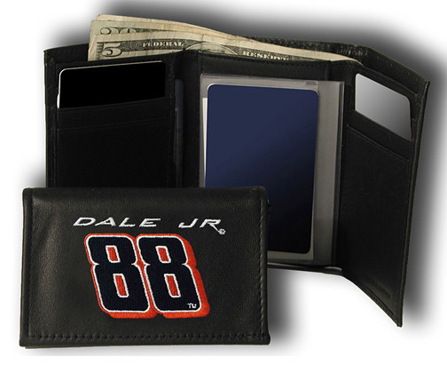 #88 Dale Earnhardt Jr - Leather Tri-Fold Wallet