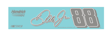 #88 Dale Earnhardt Jr - Vinyl Diecut Decal 17x4
