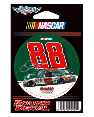 #88 Dale Earnhardt Jr / Amp Energy - Round Decal