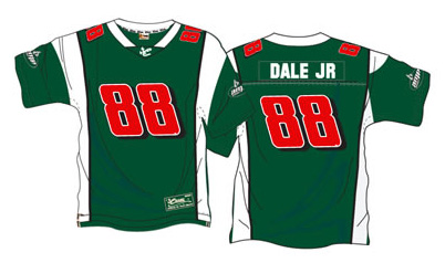 #88 Dale Earnhardt Jr - Amp Energy Football Jersey