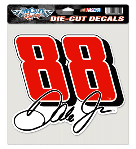 #88 Dale Earnhardt Jr - NASCAR 8" Diecut Decal