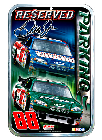 #88 Dale Earnhardt Jr - Reserved Parking Sign