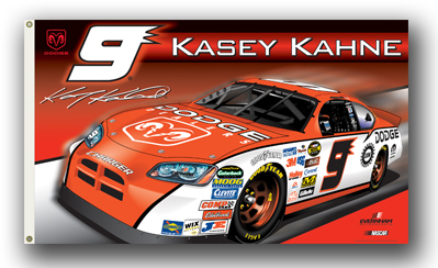 #9 Kasey Kahne Two-Sided Flag