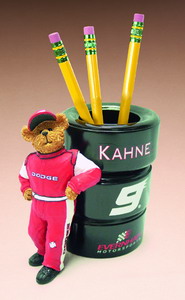 #9 Kasey Kahne - Boyds Bear Pencil Holder