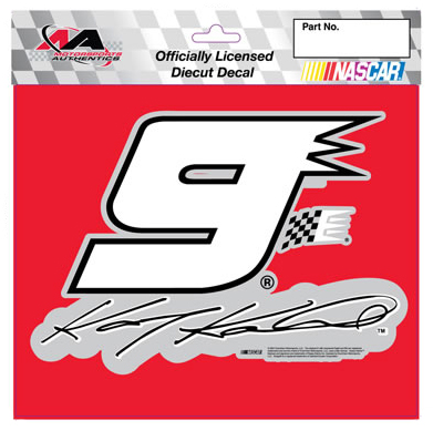 #9 Kasey Kahne - Foil Diecut Decal