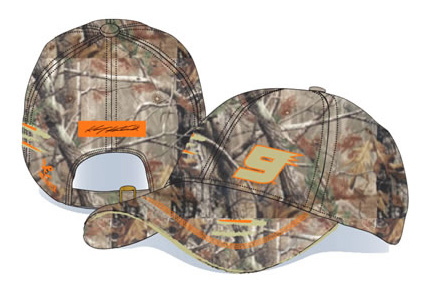 #9 Kasey Kahne - Realtree Camo Ripped Cap
