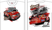 #9 Kasey Kahne - Budweiser Car T-Shirt