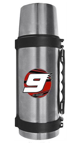 #9 Kasey Kahne - 1.0 Liter Thermos w/Pewter Emblem