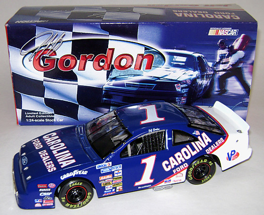 1991 Jeff Gordon #1 Carolina Ford