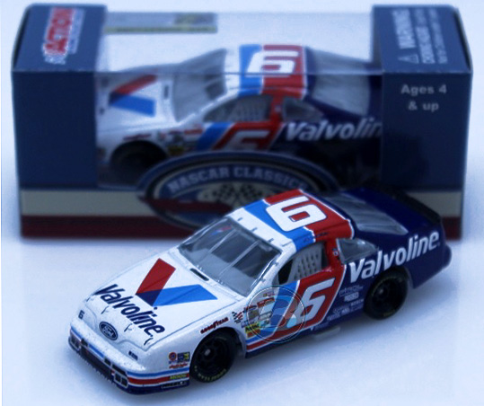 1993 Mark Martin #6 Valvoline - Darlington Win / Raced 1/64 Diecast