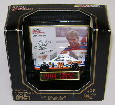 1994 Loy Allen #19 Hooters 1/64 Diecast